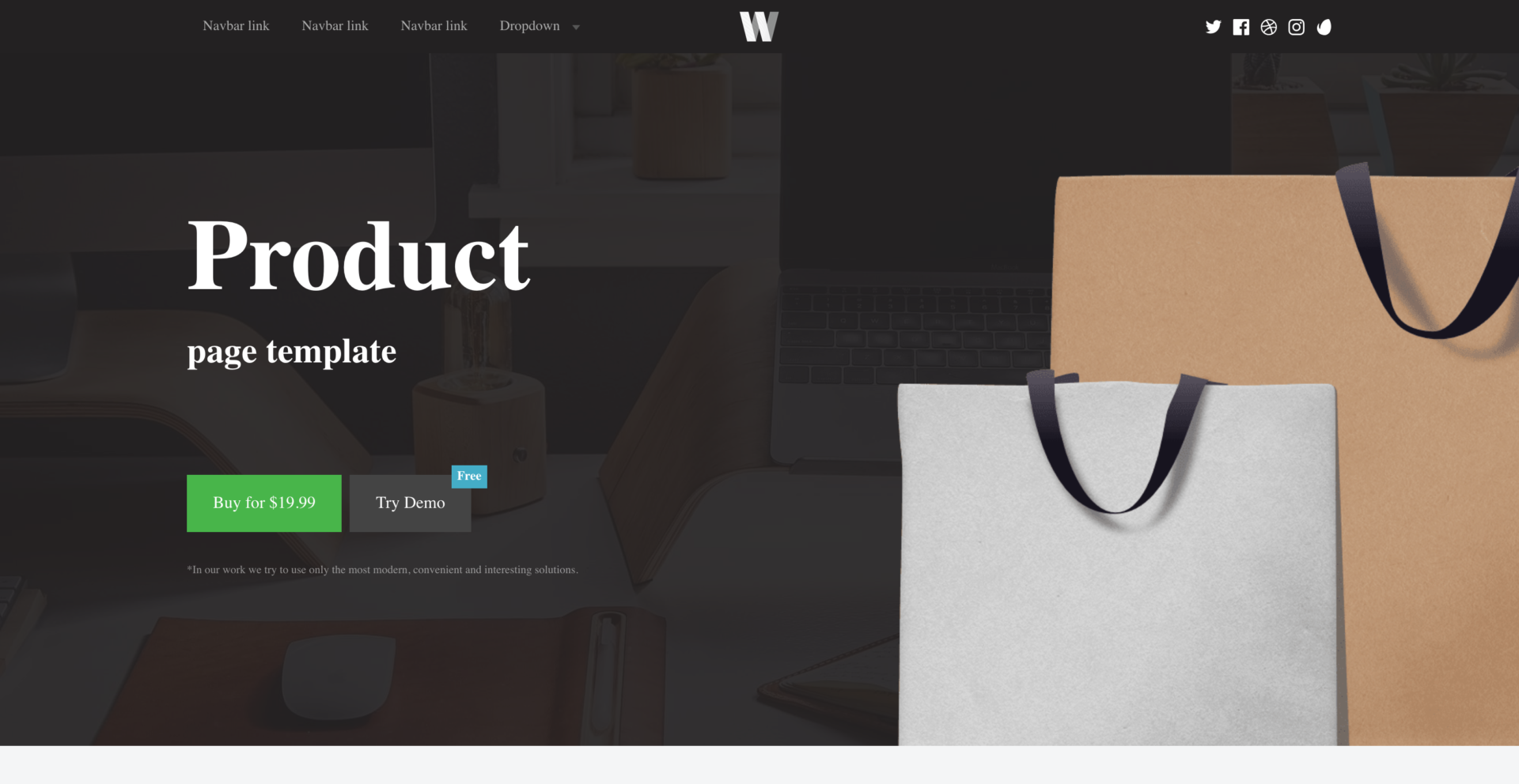 Product Page Template