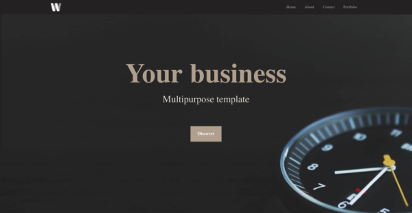 Business Website Business Website Template